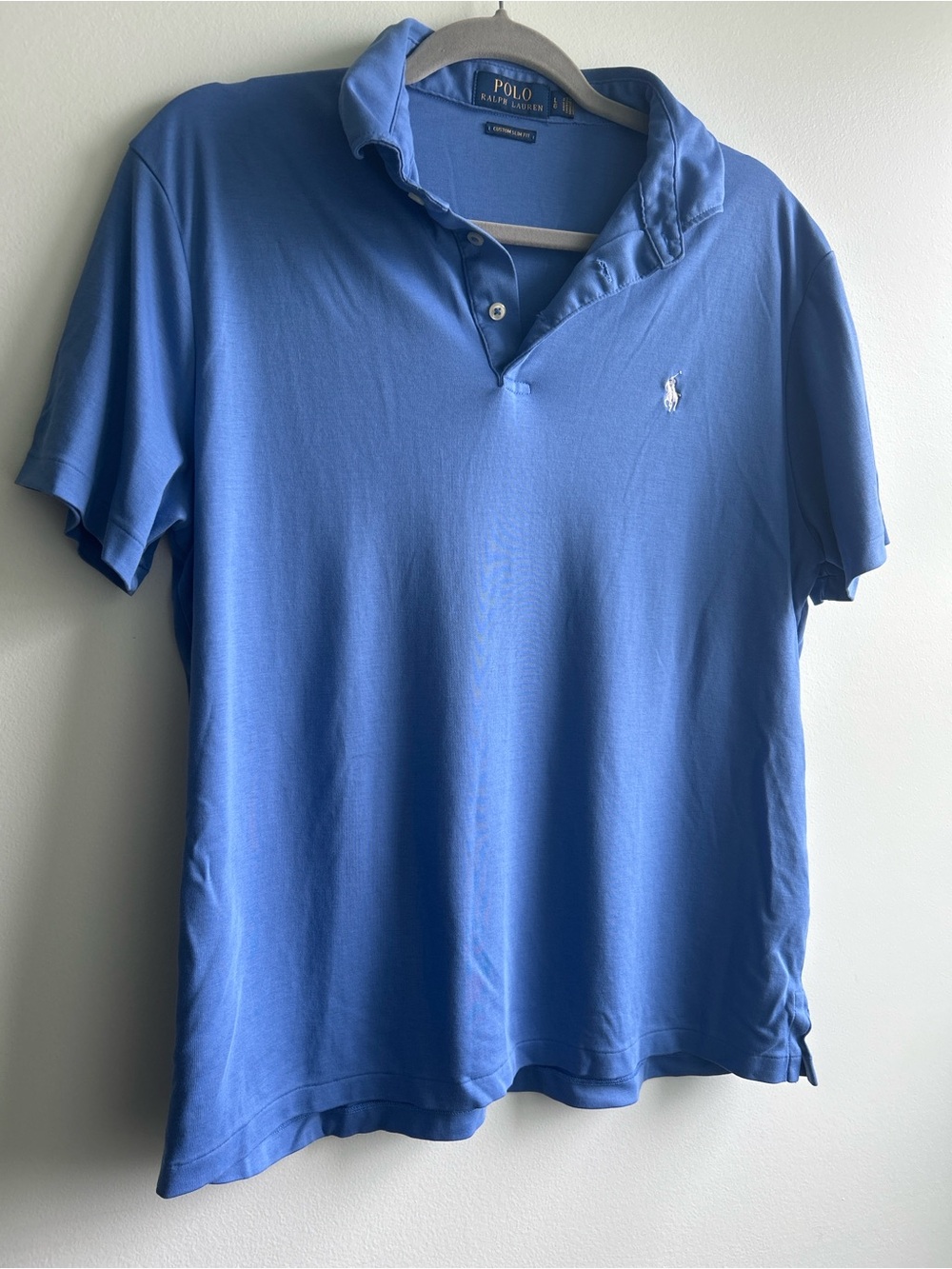 Polo by Ralph Lauren Men’s Light Blue Short-Sleeve Polo
